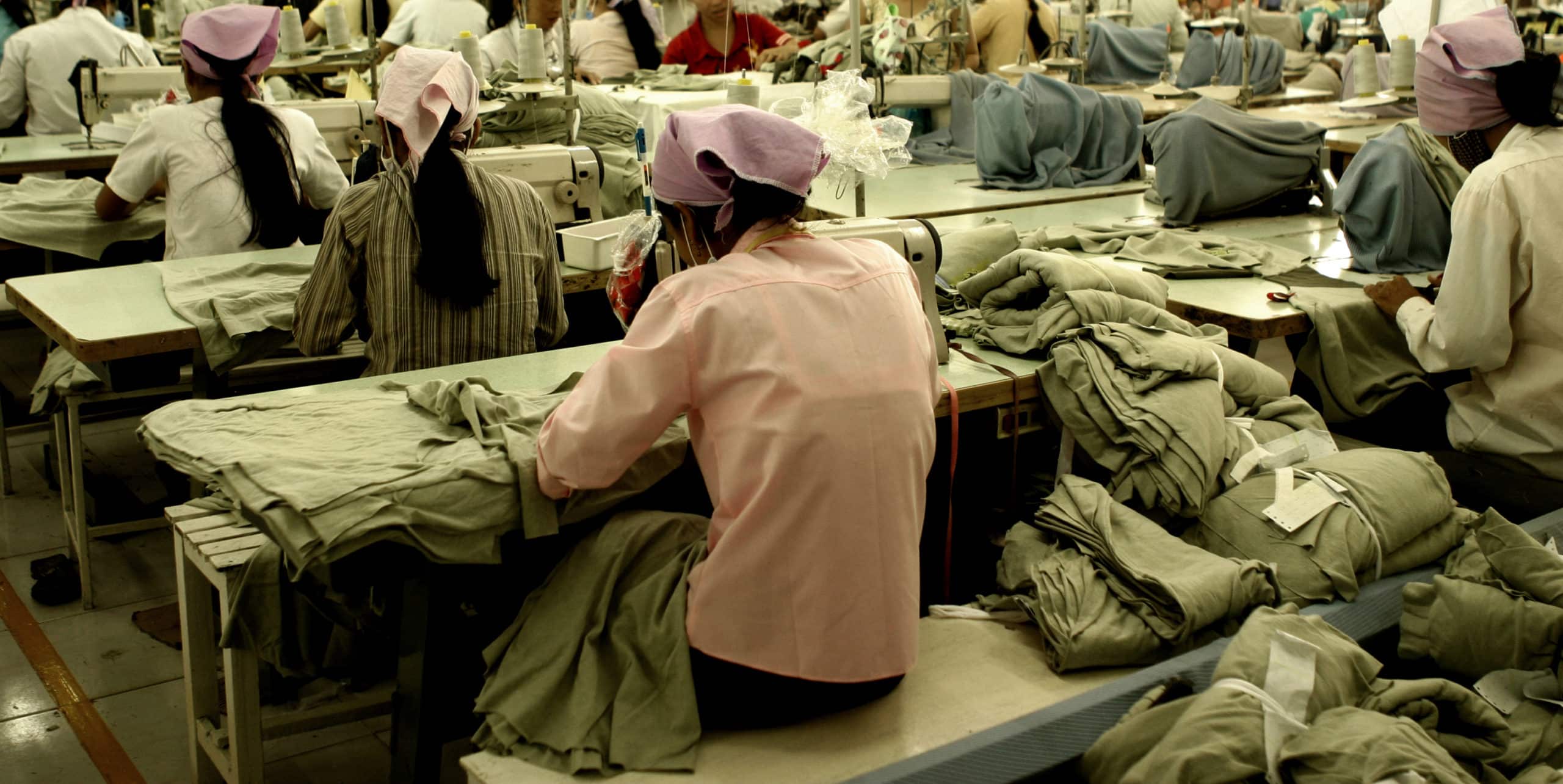 textile factory workers