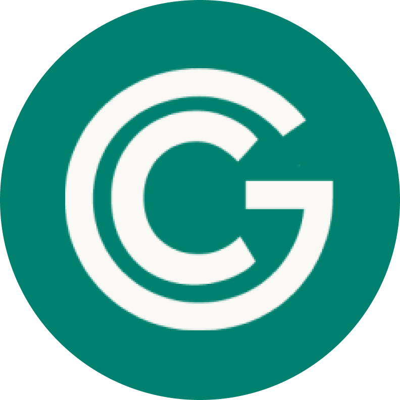 Goodcorporation logo in green