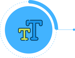 Icon of two letter T's